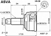 ШРУС ASVA HN-38 28x55x26