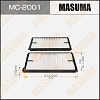 Салонный фильтр МС-2001 Masuma AC-931