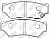 PN9301 Колодки торозные дисковые перед NIBK