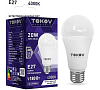 Лампа светодиодная 20Вт А60 4000К Е27 176-264В TOKOV ELECTRIC