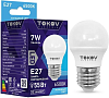 Лампа светодиодная 7Вт G45 6500К Е27 176-264В TOKOV ELECTRIC