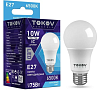 Лампа светодиодная 10Вт А60 6500К Е27 176-264В TOKOV ELECTRIC